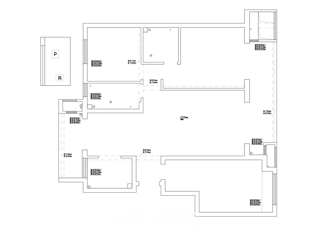 白鹭金岸-塞纳阳光-135平米三居室-现代风格案例赏析装修设计理念